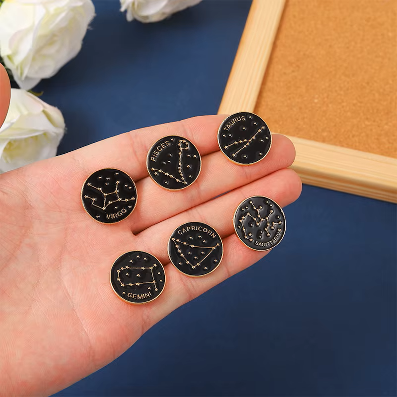 Personalized Pisces Pins